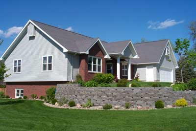 Picture of LifeTekAlloy siding on a house